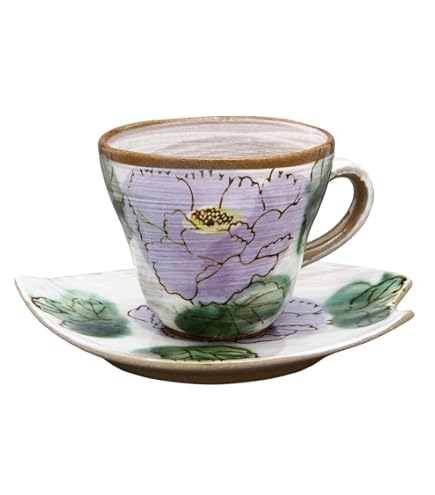 Amazon.co.jp: 有田焼 古伊万里 仁祥窯 カップ&ソーサー 珈琲碗